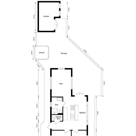 Сasa de vacaciones 3 Bedroom Cabin, 5 Min Walk To The Ocean, 1 Drive From Oslo